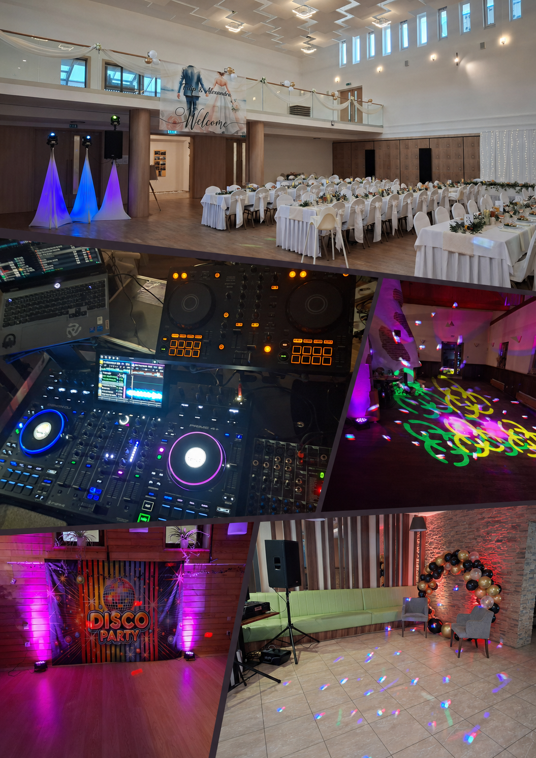 Ukážky realizovaných podujatí DANNY DJ Event Production