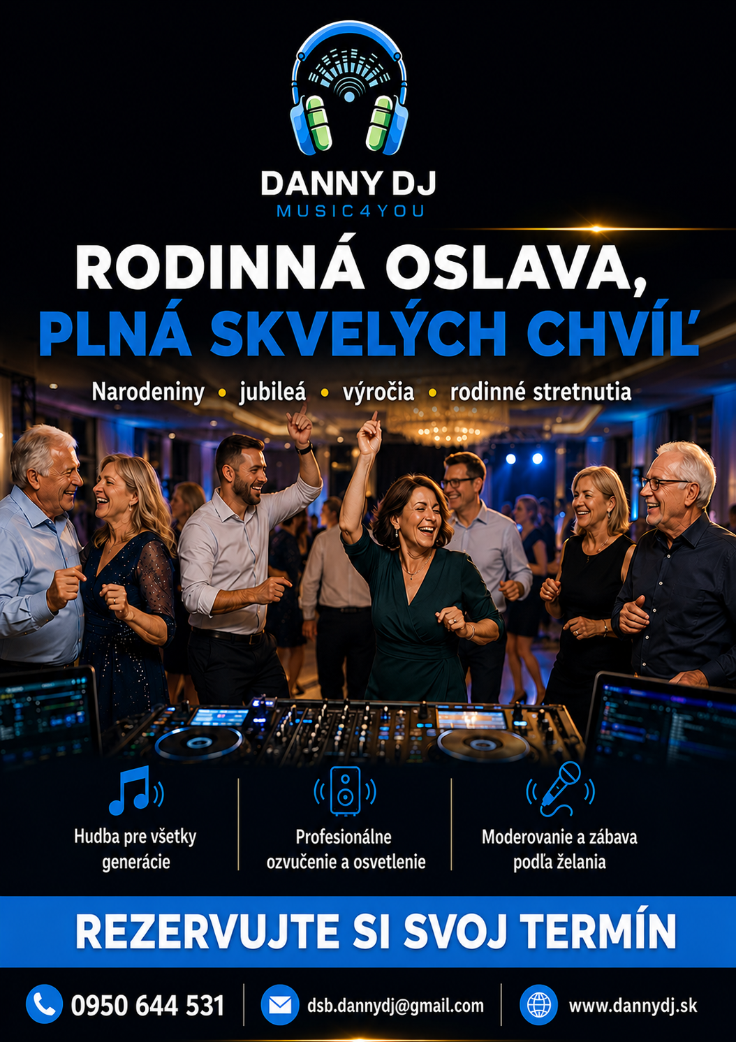 Rodinná oslava so skvelými spomienkami